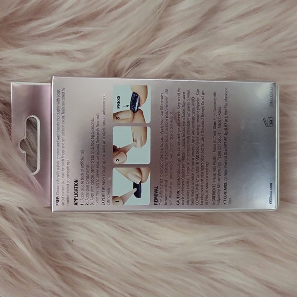 Brand New KISS GLAZED DONUT False Nails-M - Picture 2 of 3